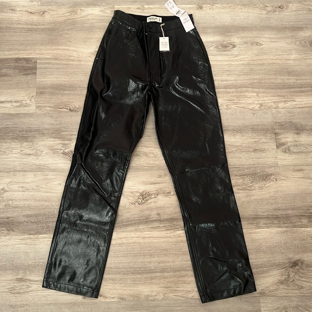 Abercrombie Leather Pants